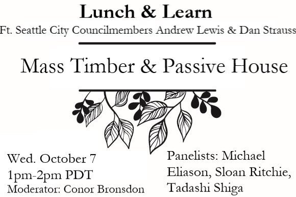  Invitation to a mass timber lunch-and-learn event 